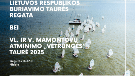 Mamontovų Taurė 2025 plakatas